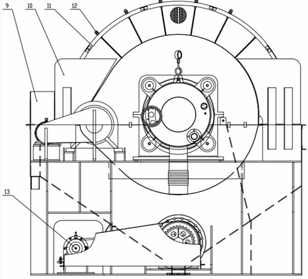 A double vacuum disc filter