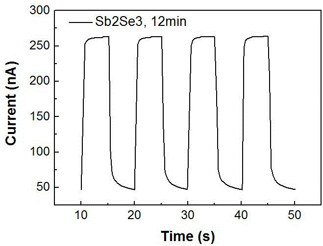 High-orientation antimony selenide thin film and preparation method therefor
