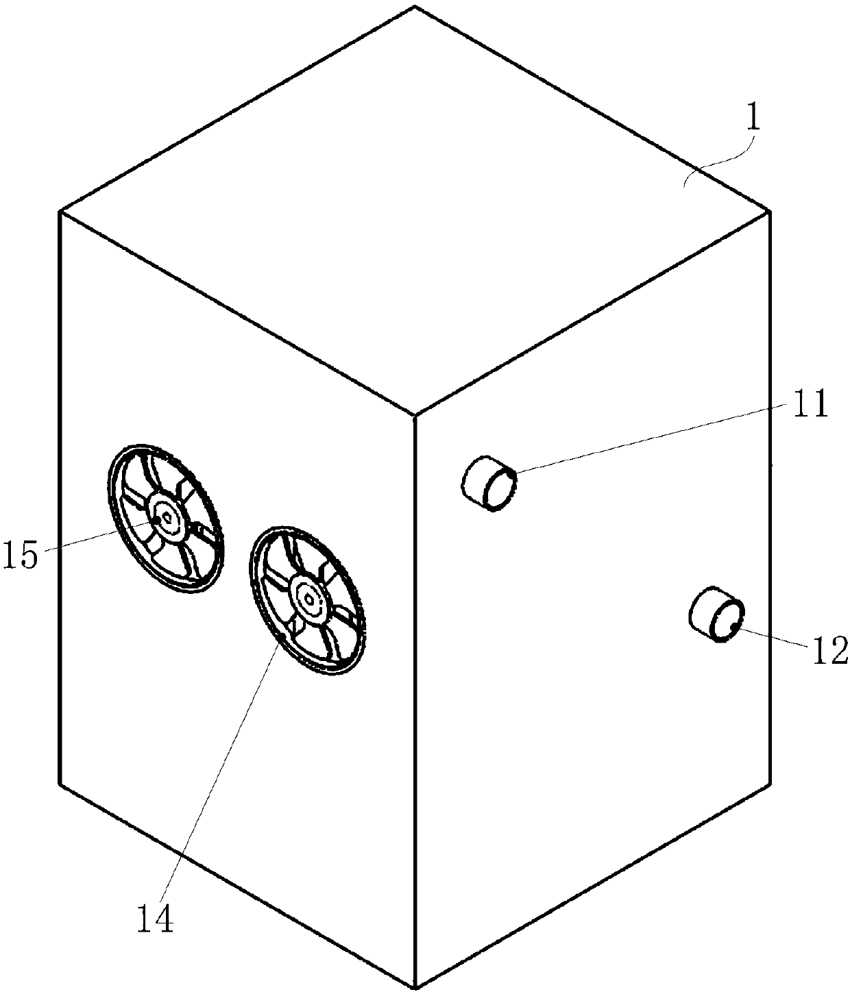Film evaporation type condenser