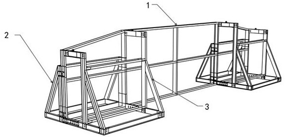 Efficient roof truss turnover system