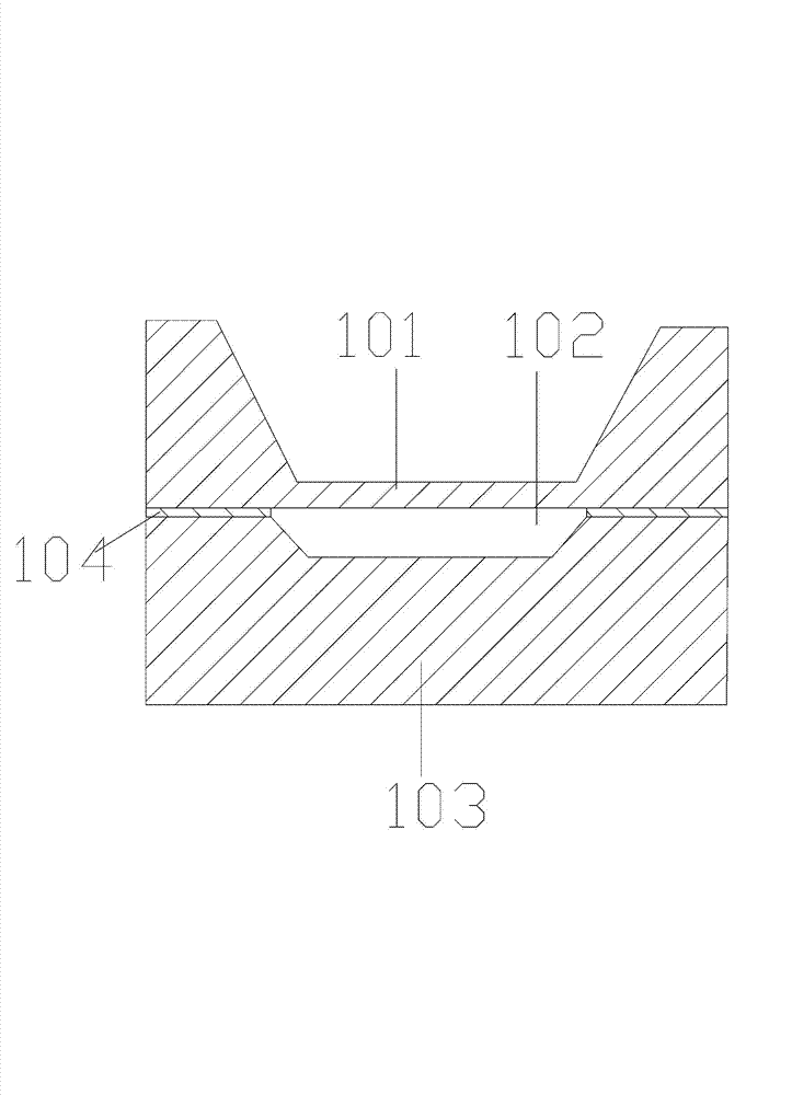 Symmetrical capacitor pressure sensor and manufacture method thereof