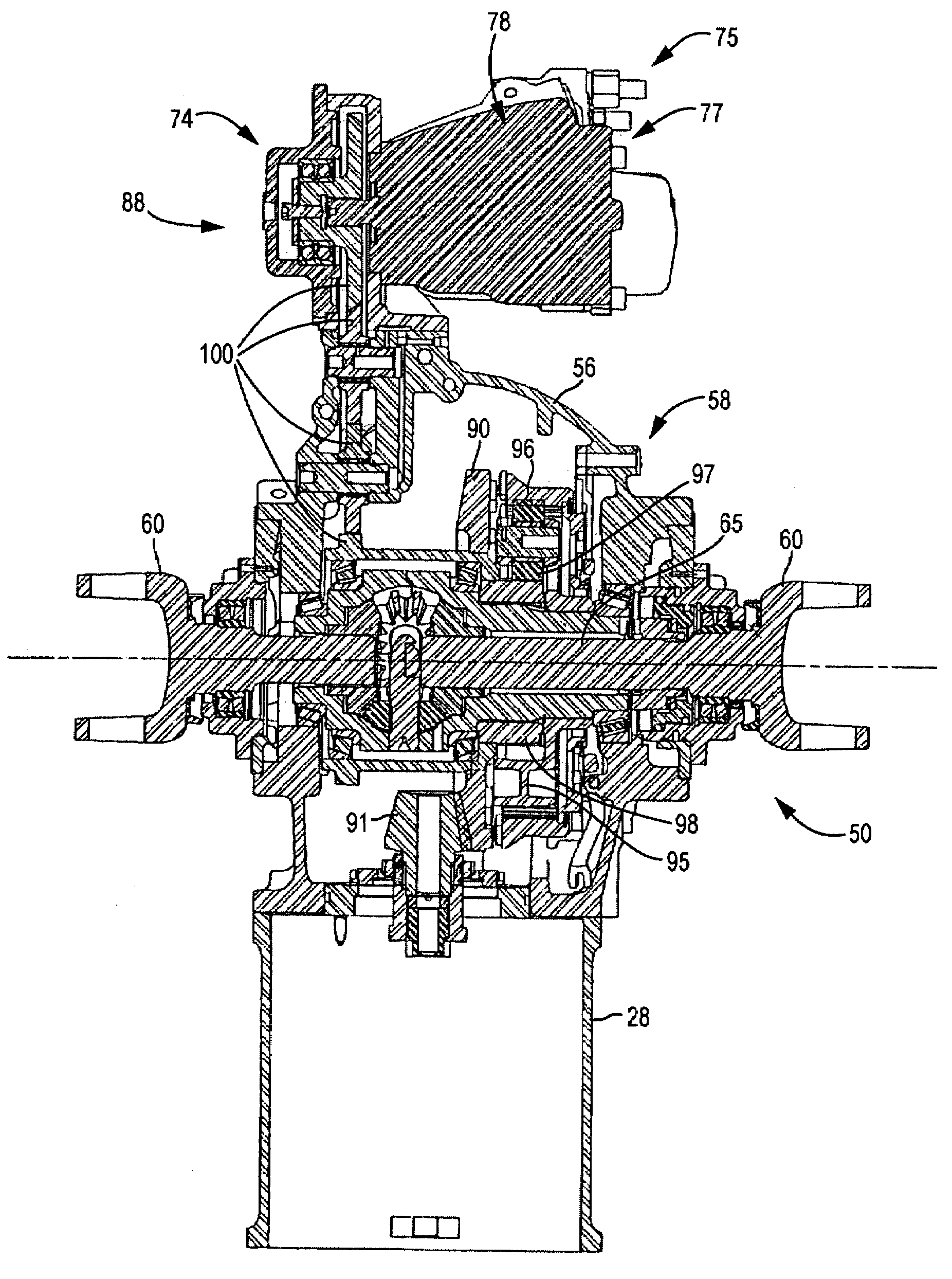 Power takeoff for an electric vehicle