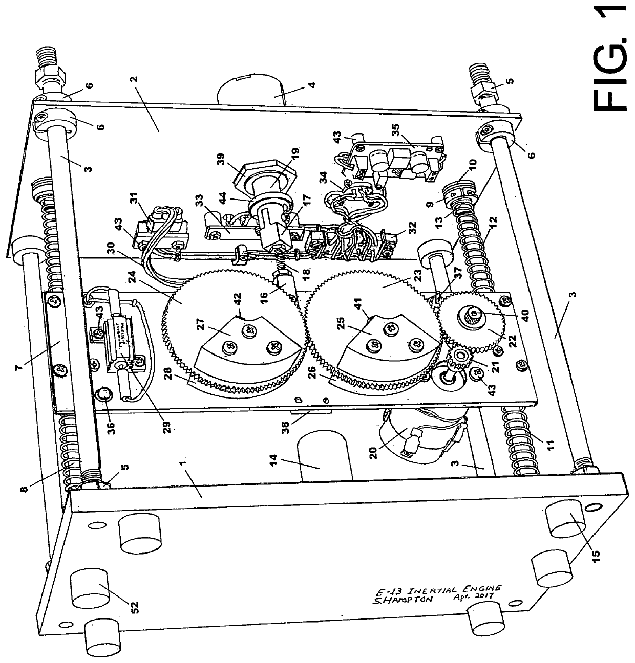 Asymmetrical impulse drive