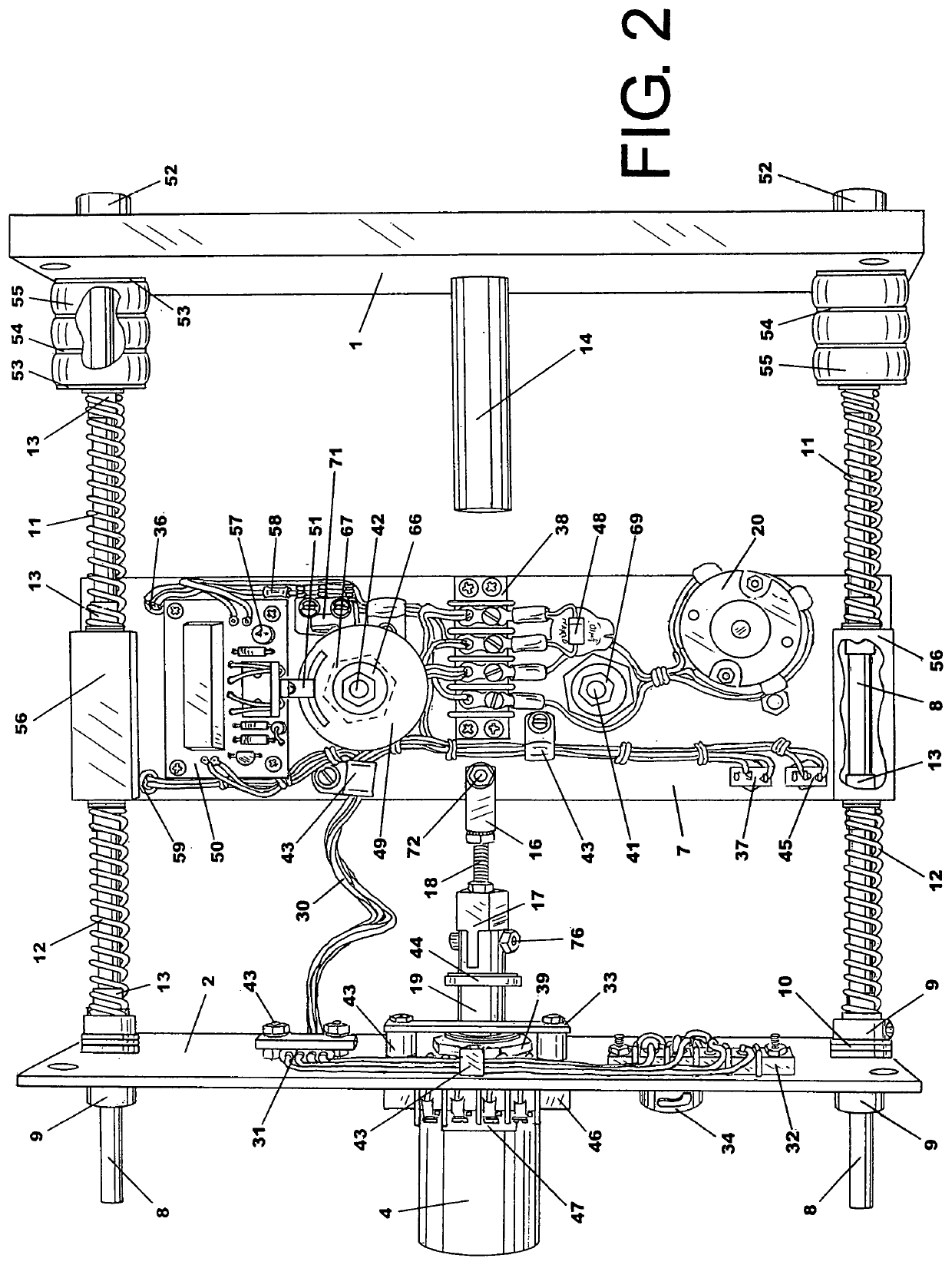 Asymmetrical impulse drive