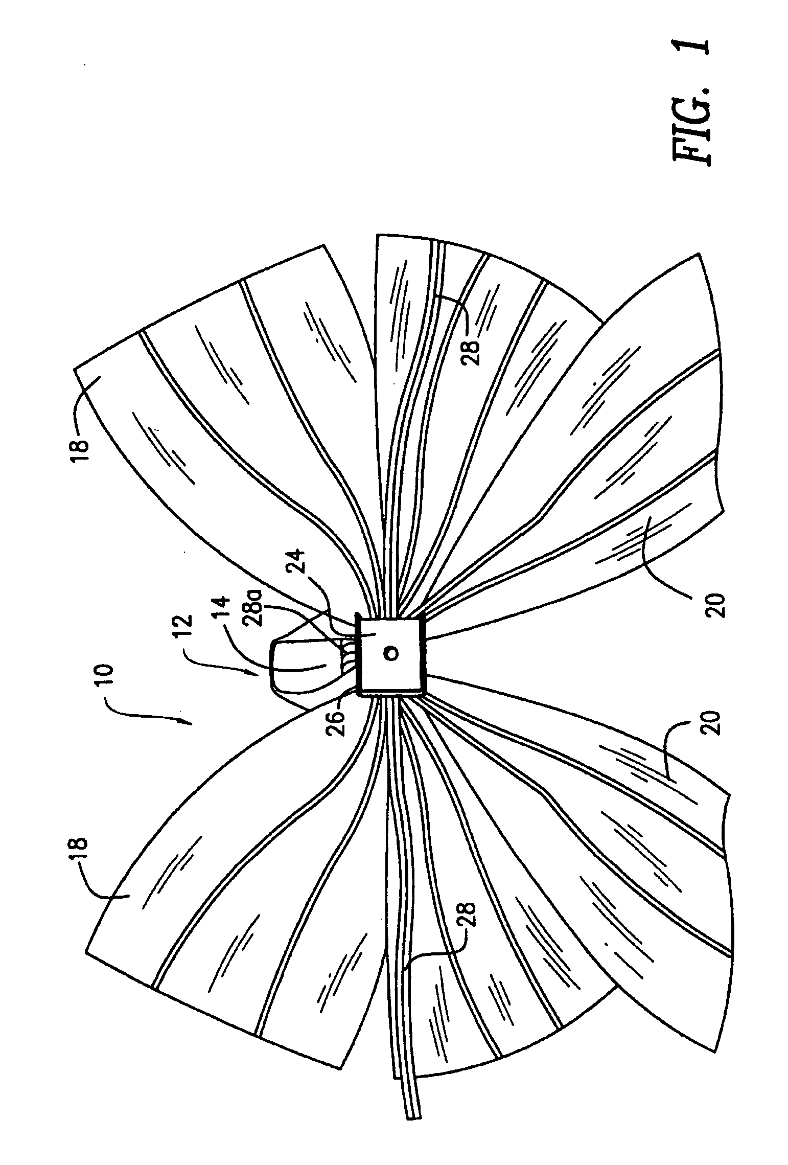 Ornamental bow with magnetic attachment portion