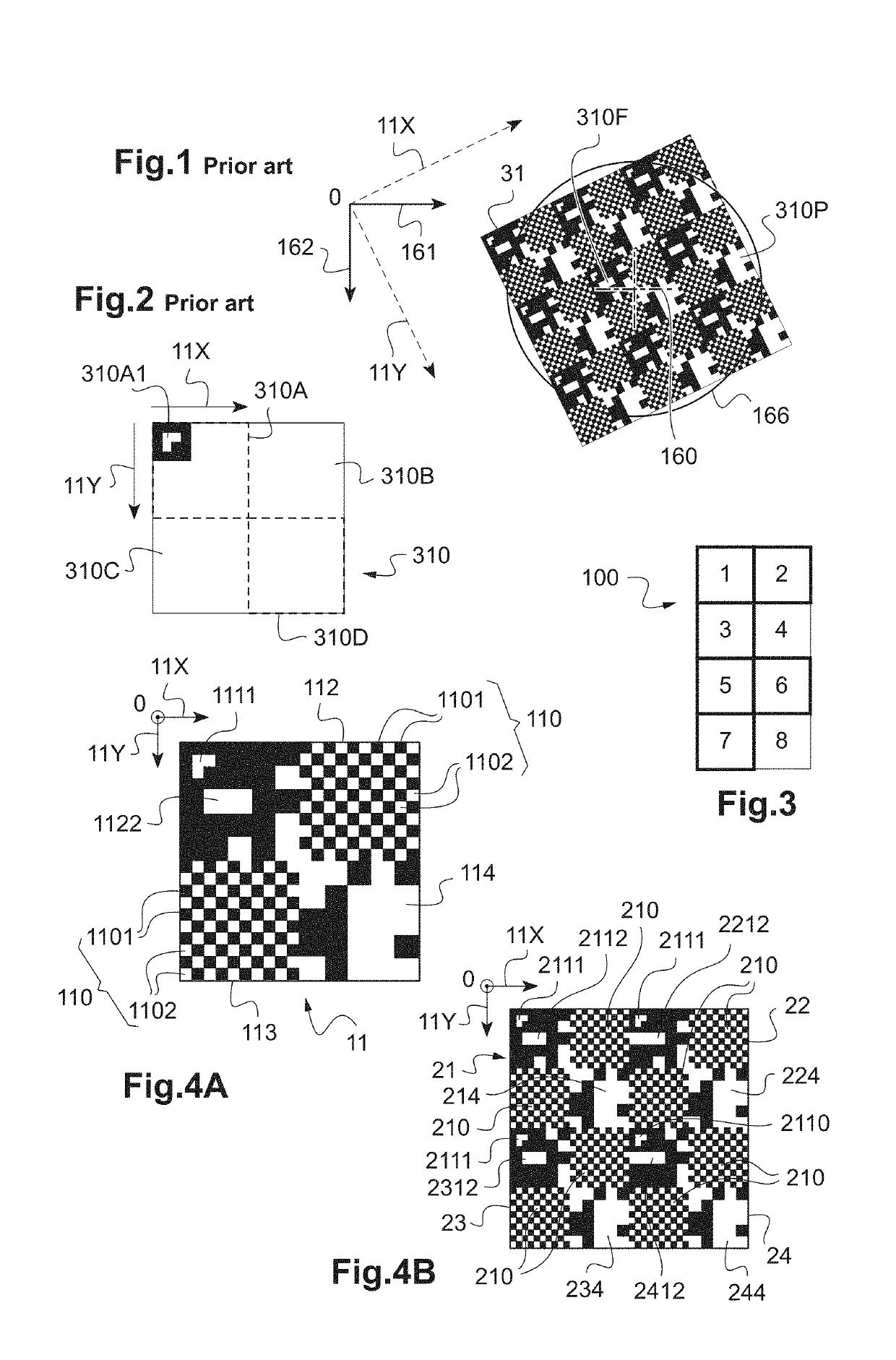 Micro-localisation method and device for an imaging instrument and a measuring apparatus