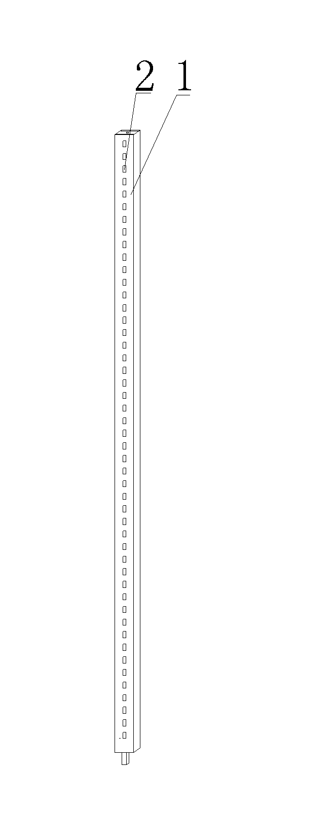 Medicine disc frame support upright post structure