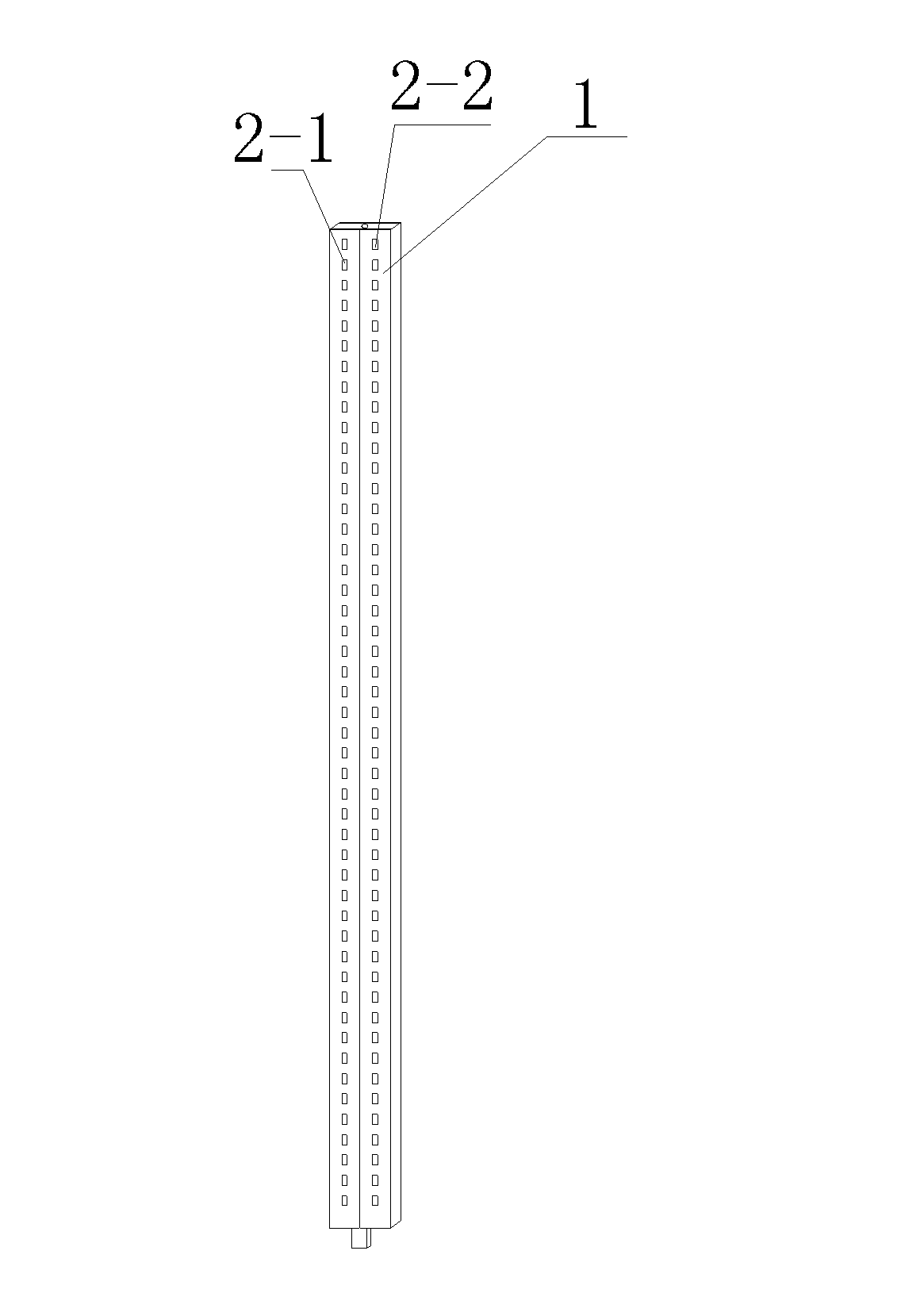 Medicine disc frame support upright post structure