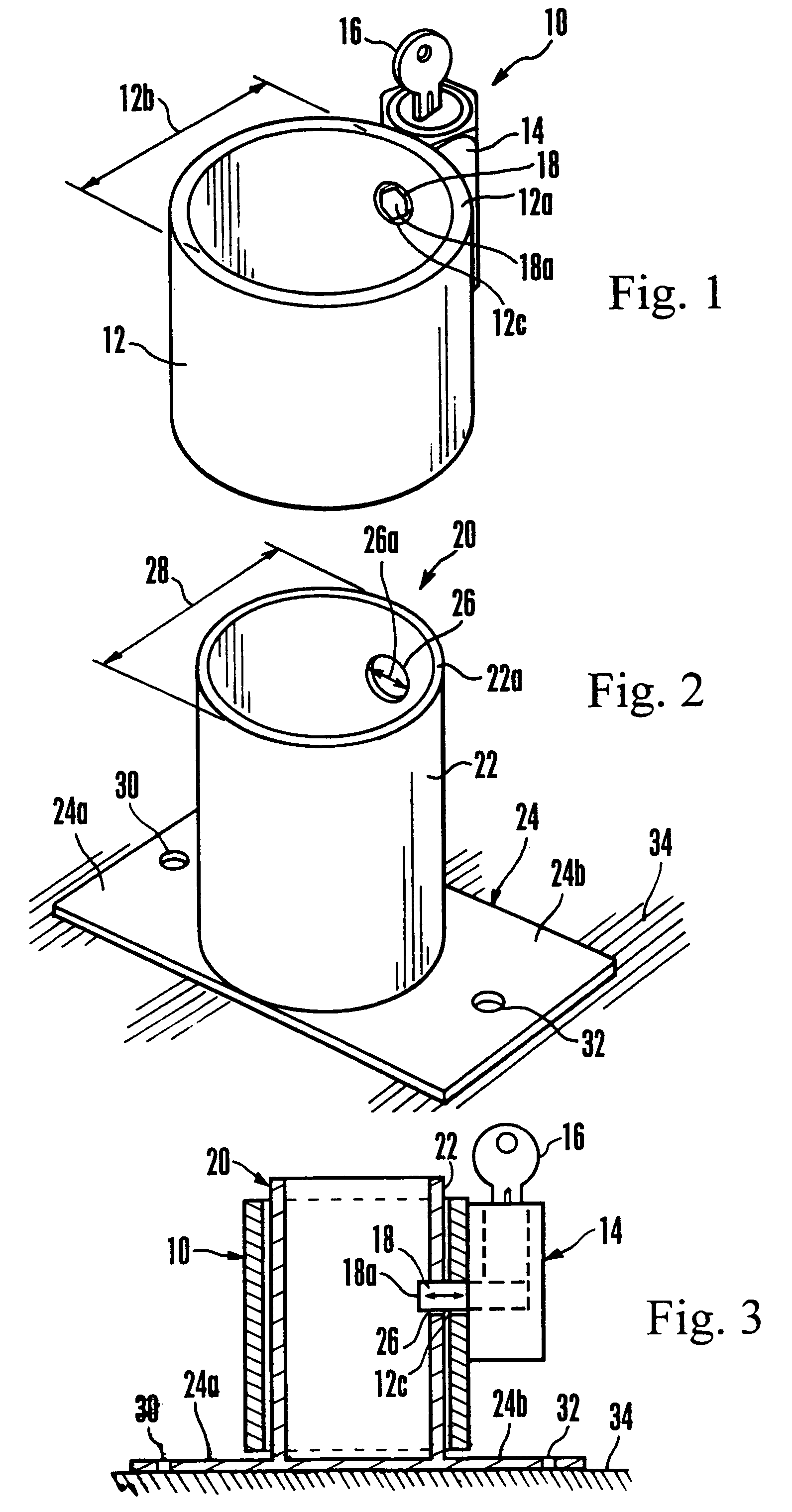 Method of using a kingpin lock holder