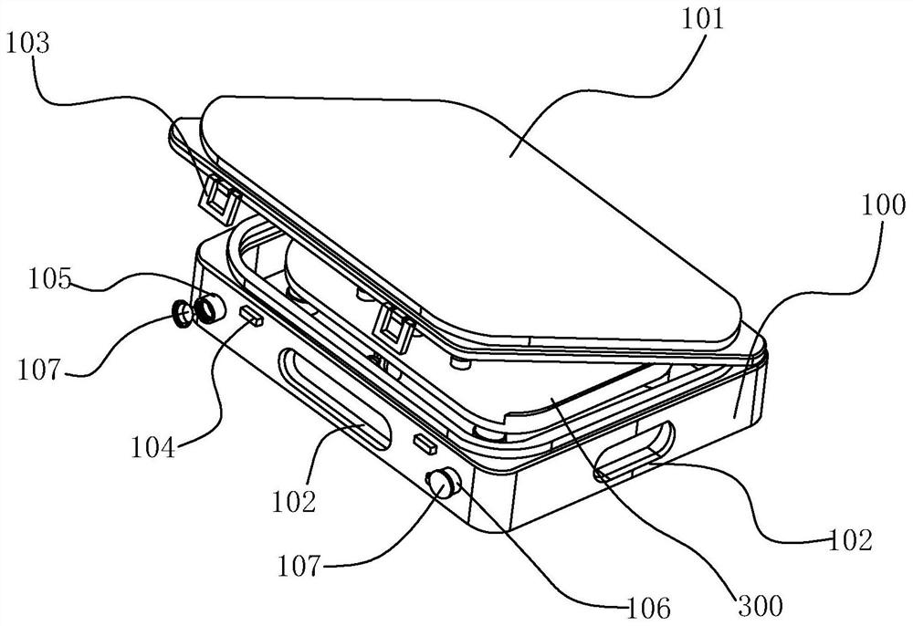 A device for radioactive experimentation of breast cancer cell culture in vitro