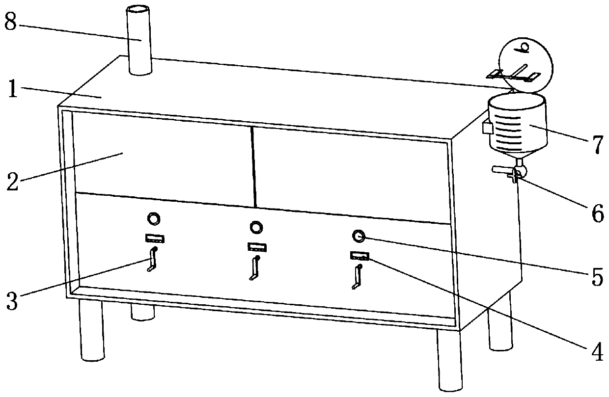 Hot galvanizing pickling sealing device for wear-resistant corrosion-resistant metal product