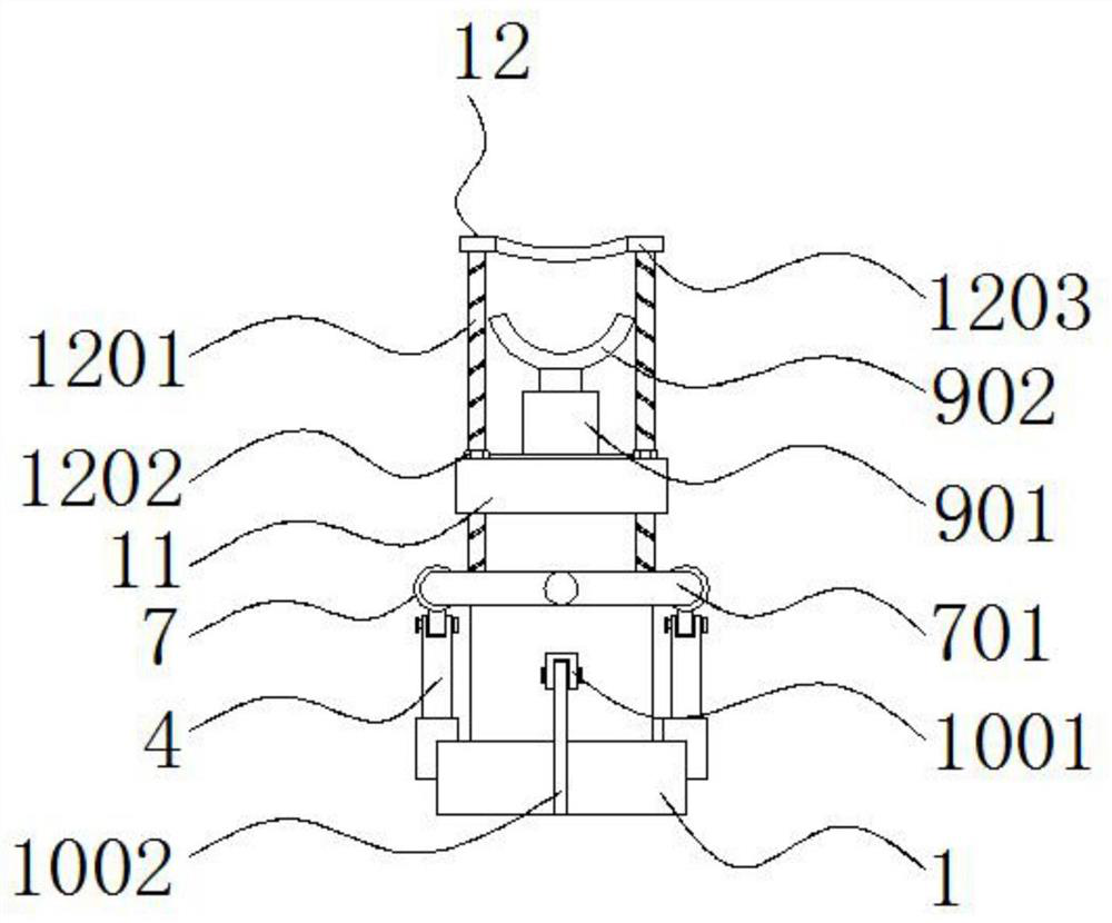 Quick-lift-type vertical jack with double pump structure