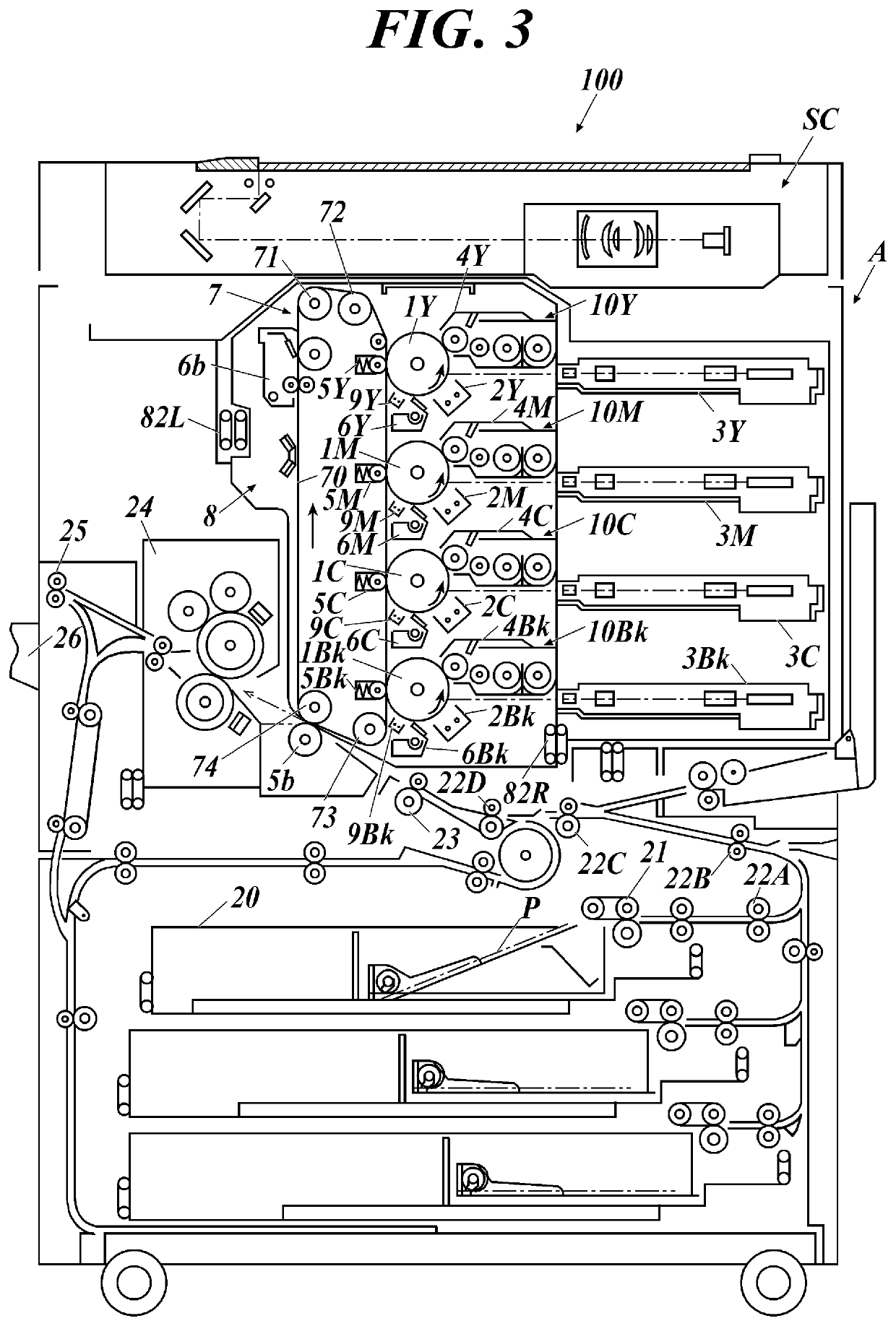 Image forming method and image forming system