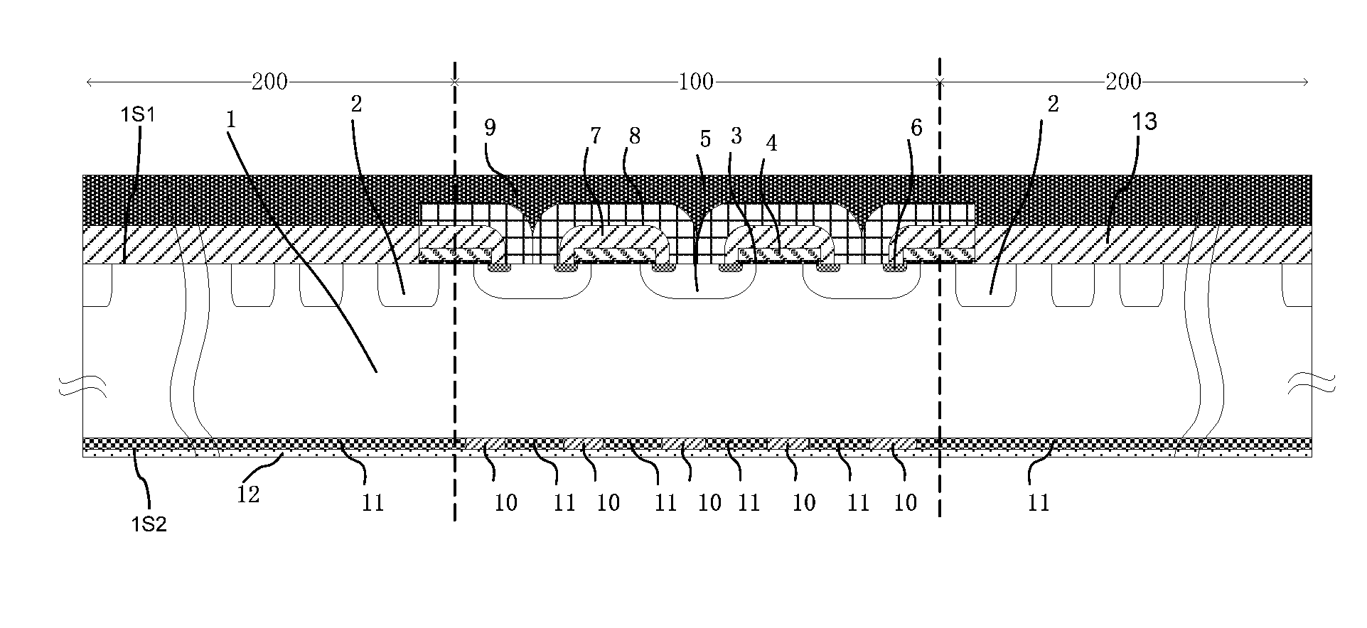 IGBT with built-in diode and manufacturing method therefor