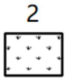 Arrangement method of grain ventilation air duct