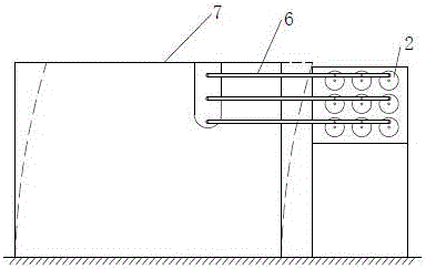 Array disc type energy dissipation and vibration reduction device