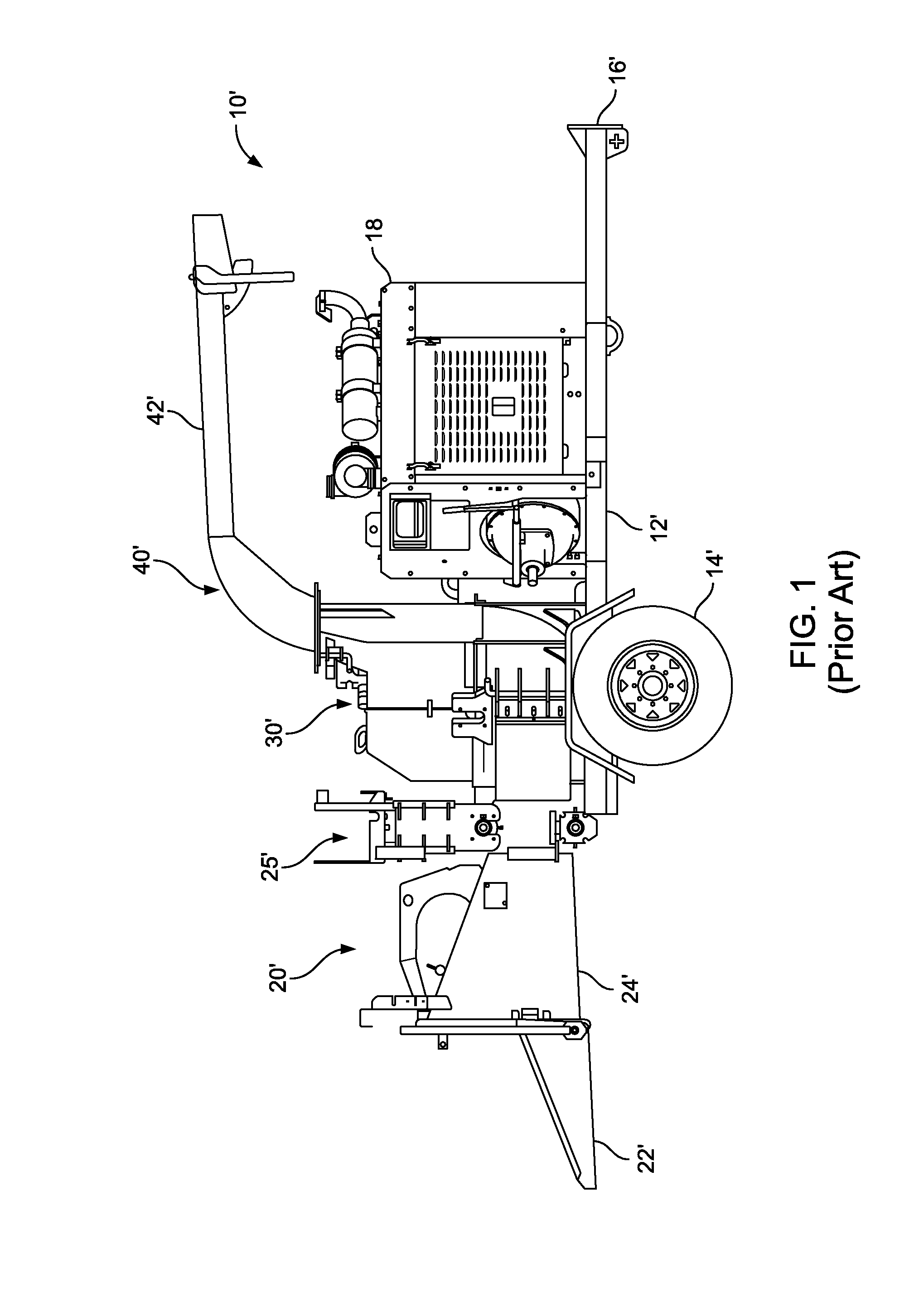 Wood chipper, control system therefor, and method thereof