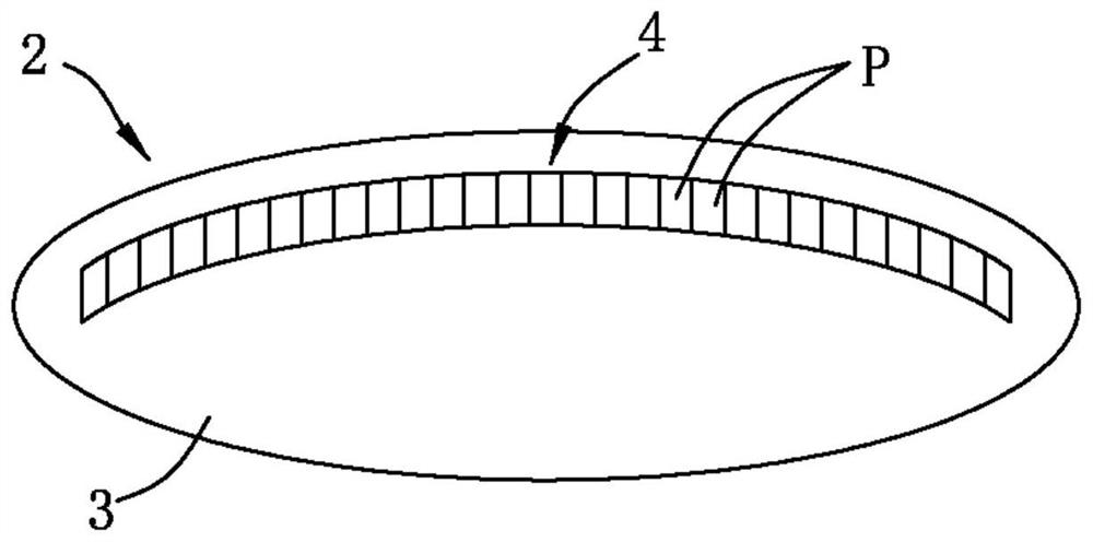 Active matrix focusing lens and focusing glasses with the lens