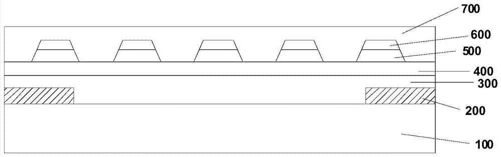 Touch screen and production thereof and touch display device