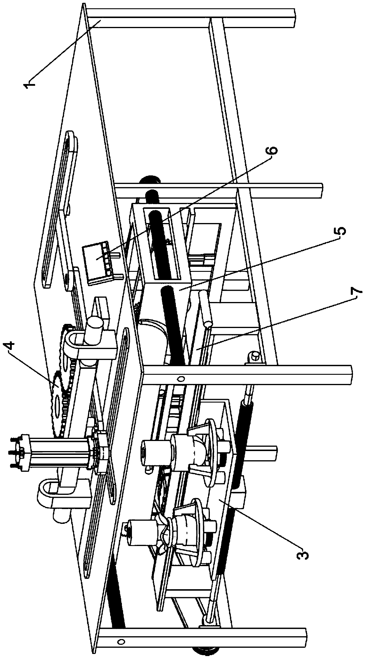 Ink detection device for printing