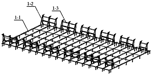 Large section steel box beam amplitude-selection matching structure and manufacturing method