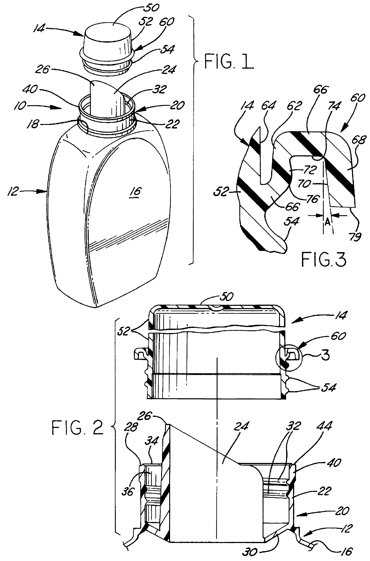 Container and closure package and method of making same