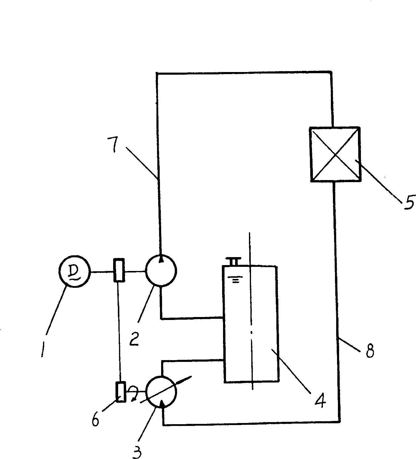 Normal pressure hot water boiler energy-saving heating-system