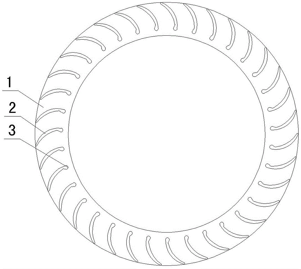 Cross-flow fan for air conditioning that can effectively improve fan performance