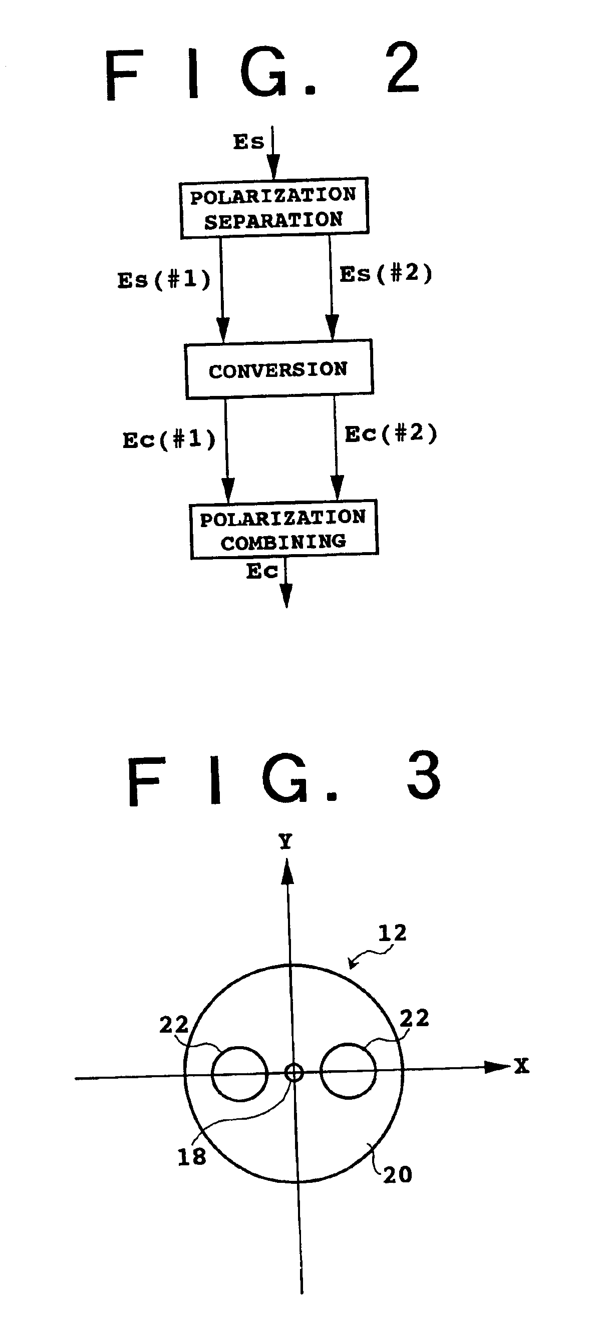 Device and system for phase conjugate conversion and wavelength conversion