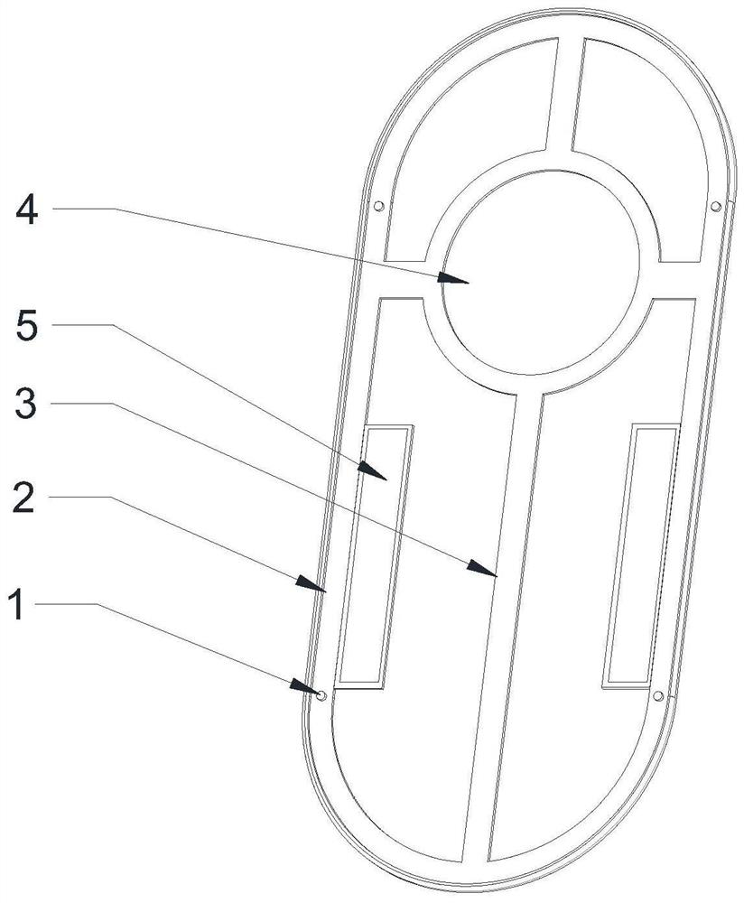 Base convenient for mounting and dismounting closestool