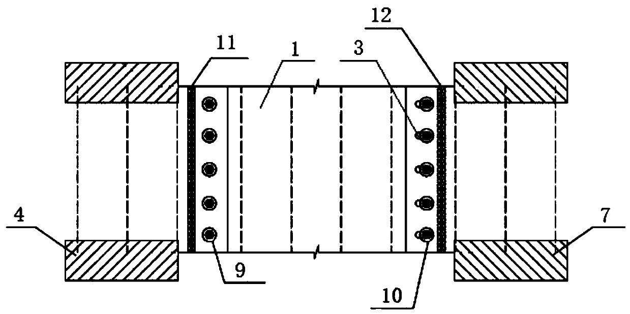 A method for installing corrugated steel webs in the closing section of bridges