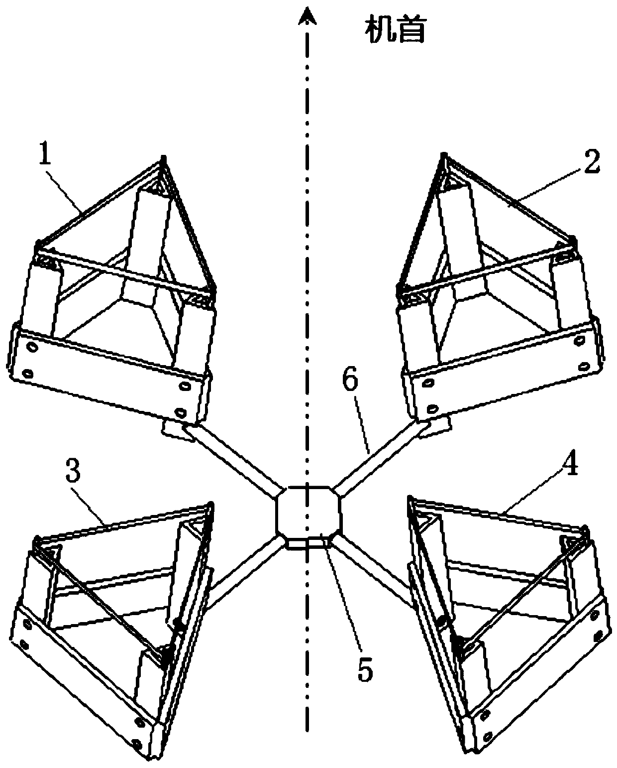 An ion wind solid state aircraft and a control method thereof
