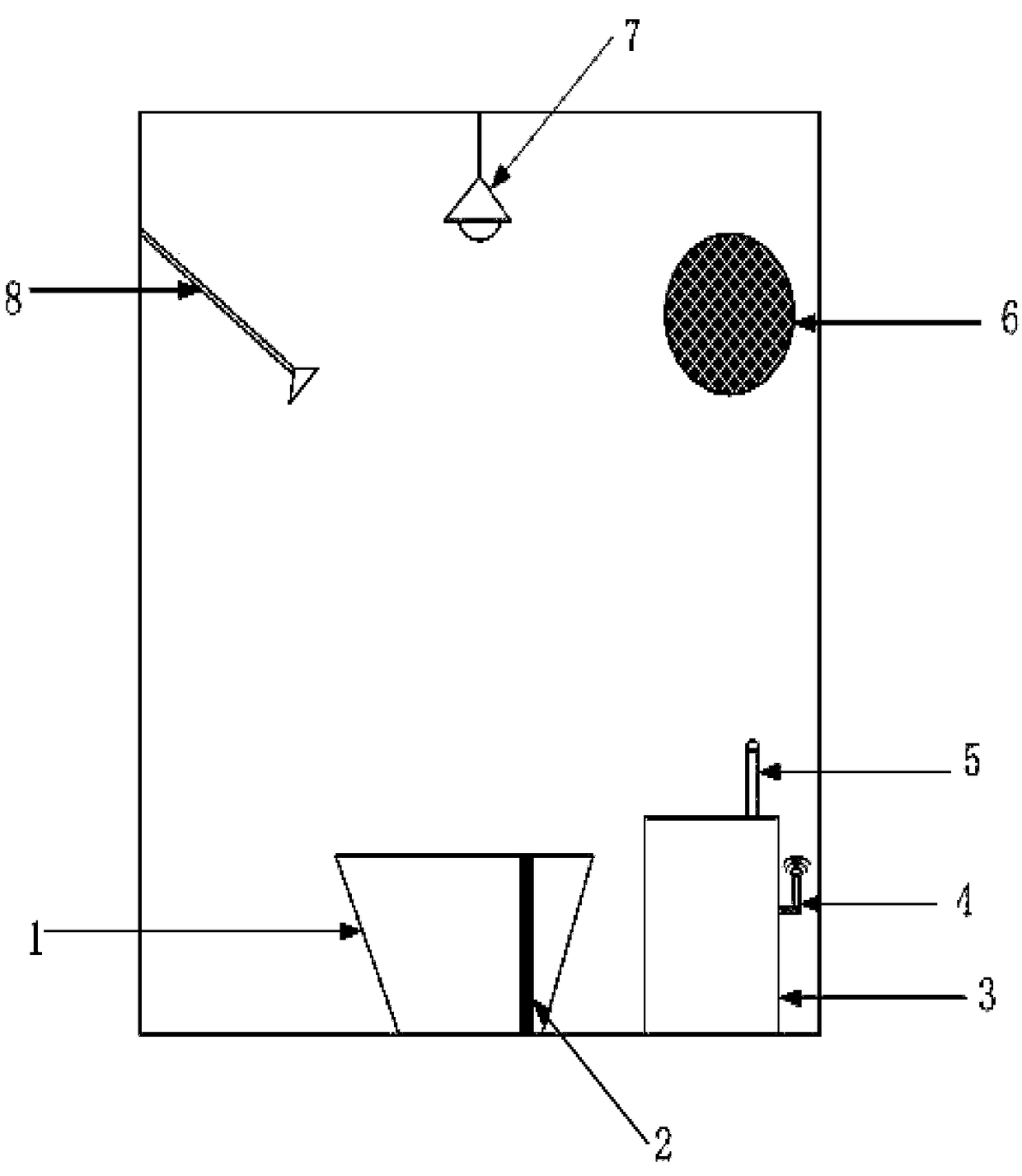 Vegetable breeding isolating shed control system and method based on internet of things