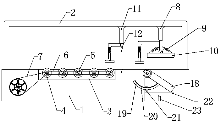 Reshaping device for metal steel processing