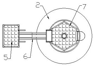 Smelting reduction furnace main body welding platform and construction method thereof