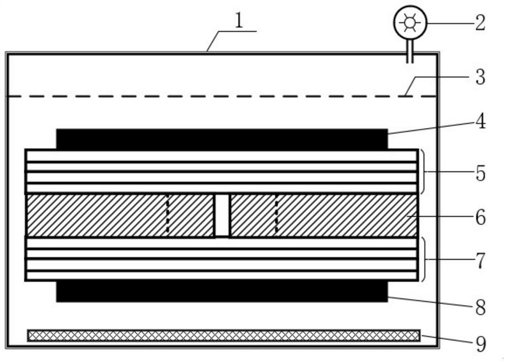 Defect device for simulating turn-to-turn insulation bubbles of ...