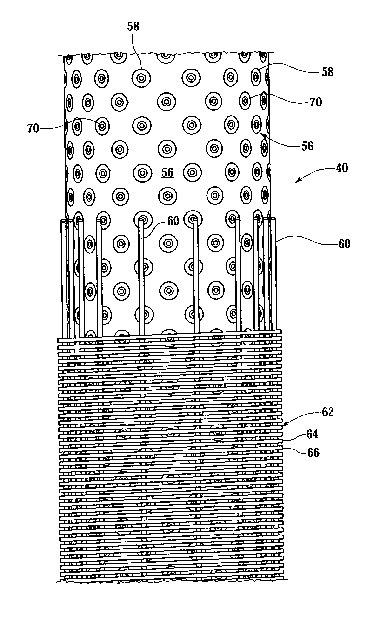 Sand control screen assembly and treatment method using the same