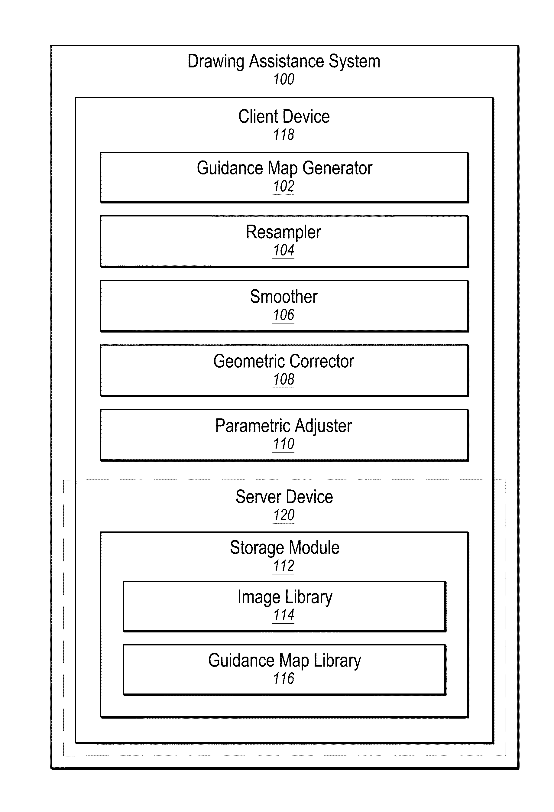 Geometrically and parametrically modifying user input to assist drawing