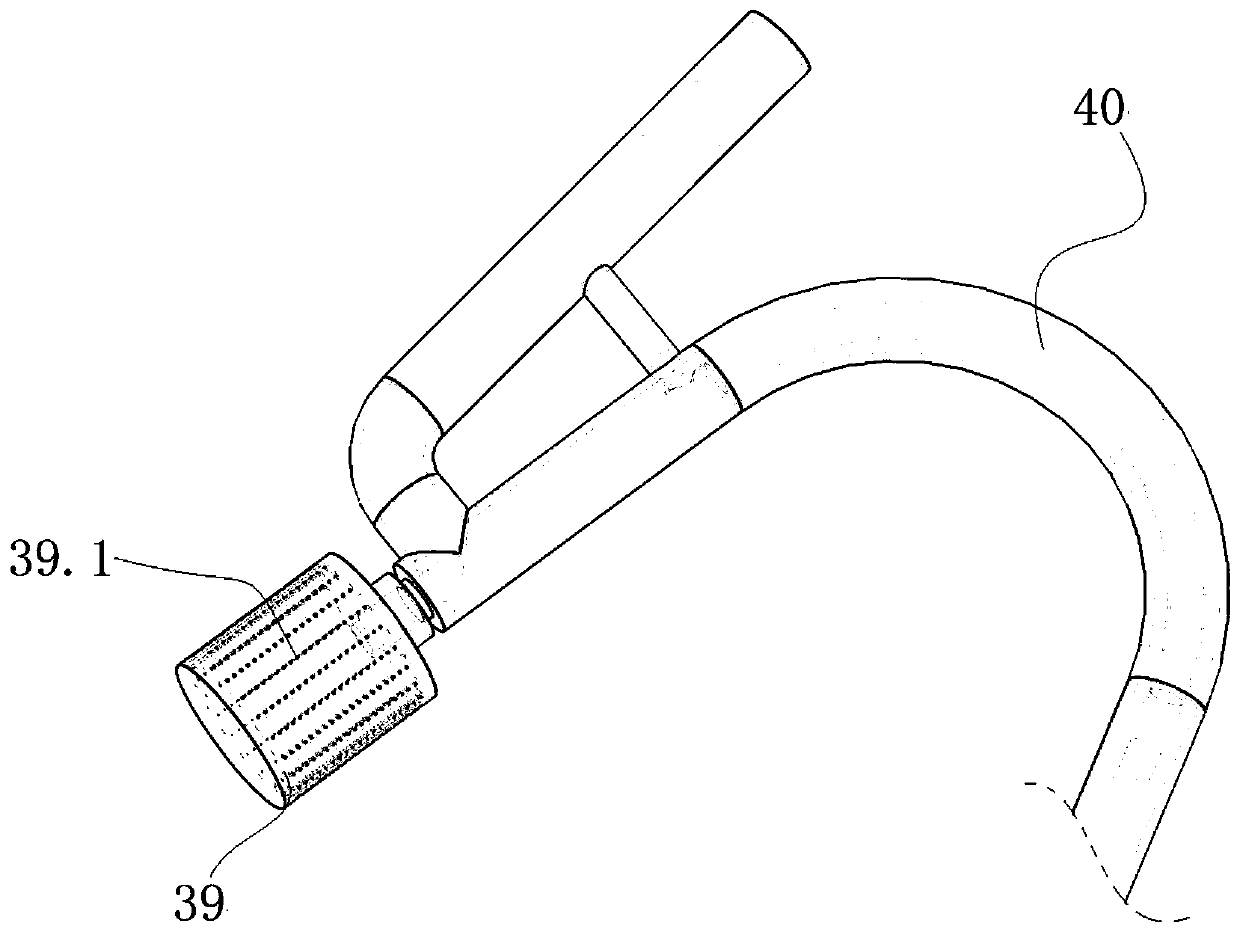 Sampling mechanism for high-temperature waste gas laboratory detection