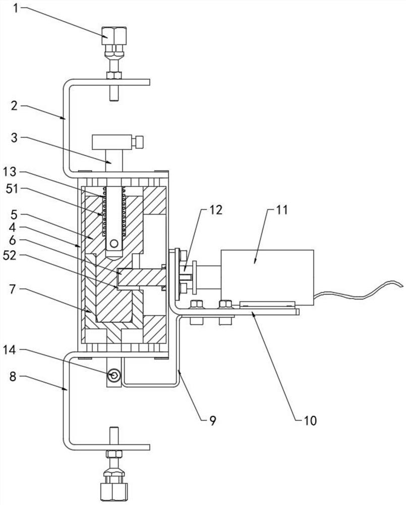 Side-standing integrated linkage mechanism