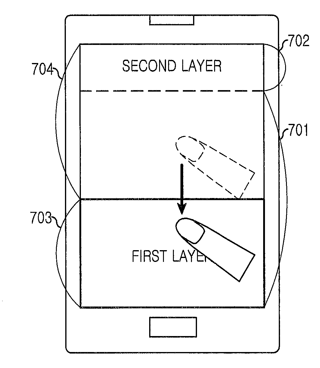 Electronic device and method for displaying application information