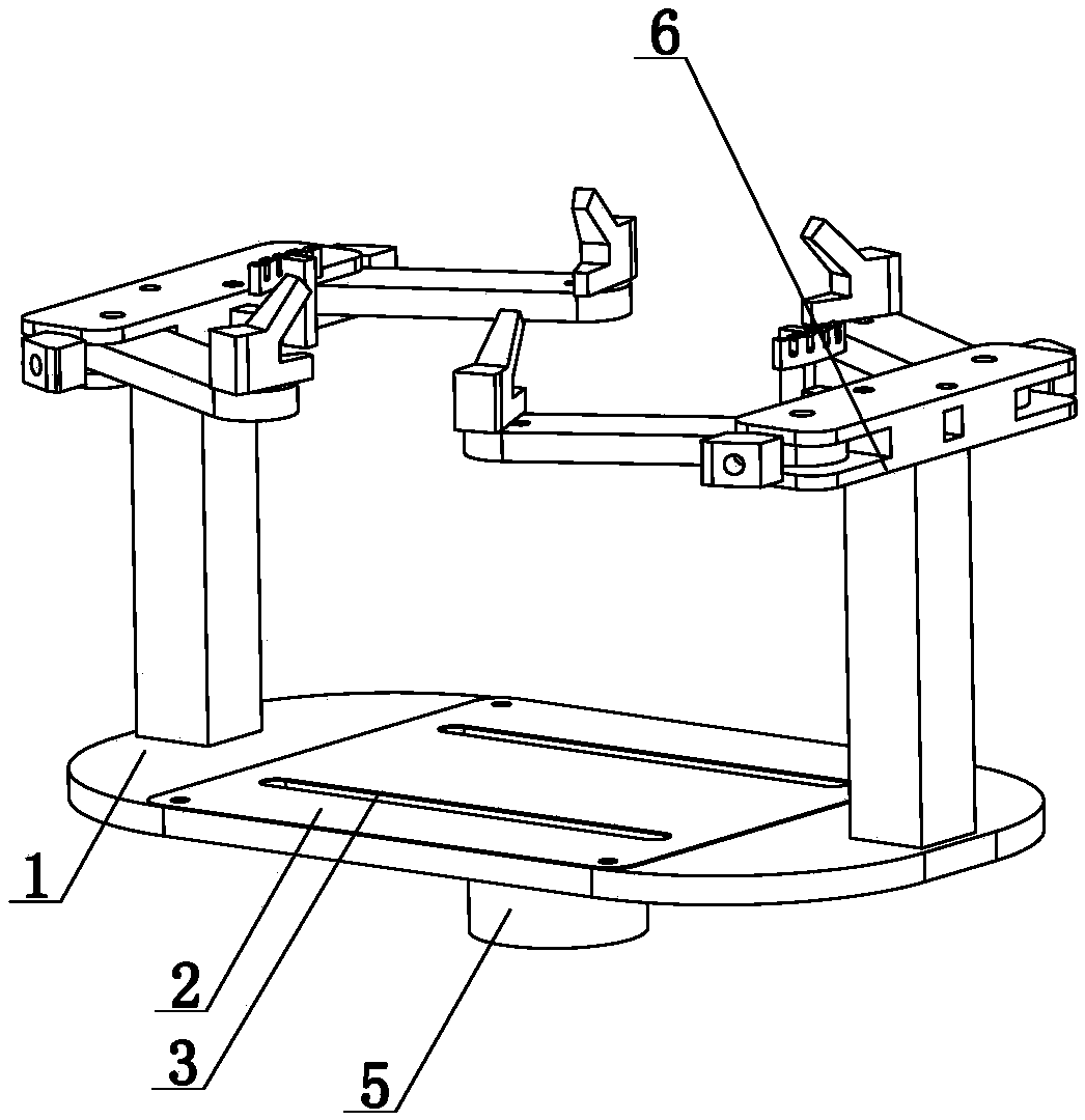 Aluminum tape clamping guide device for die-cutting machine