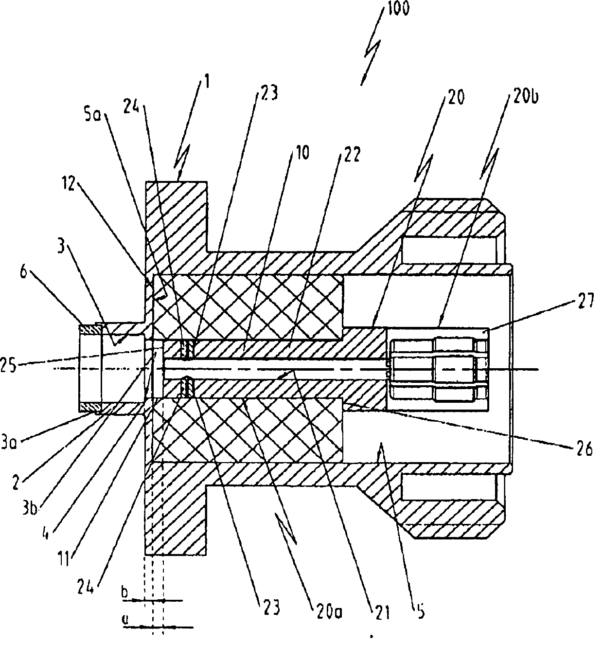 Coaxial cable socket