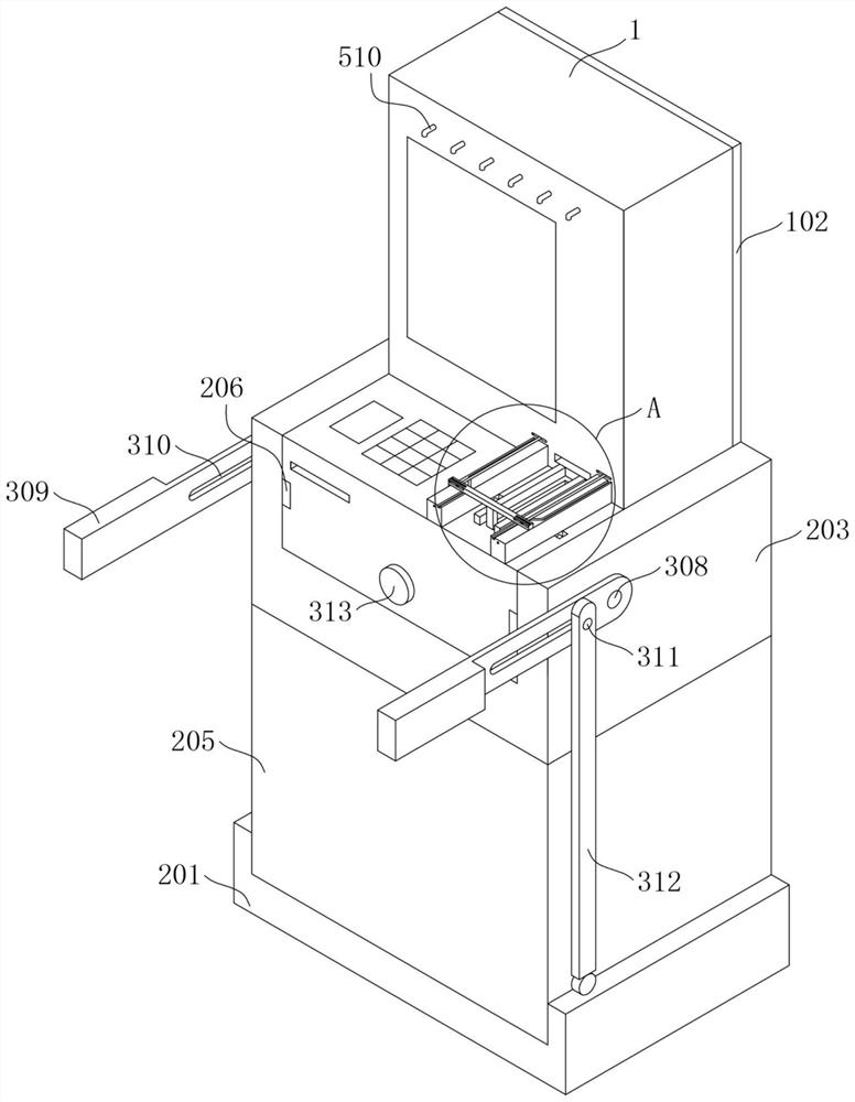 Medical doctor-seeing registration machine and use method thereof