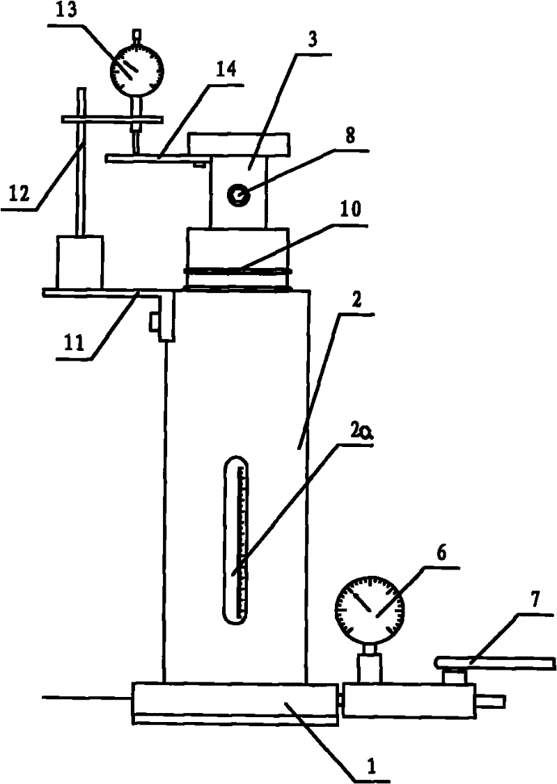 Observation test device for mesoscopic and microscopic mechanical property and deformation of tailings