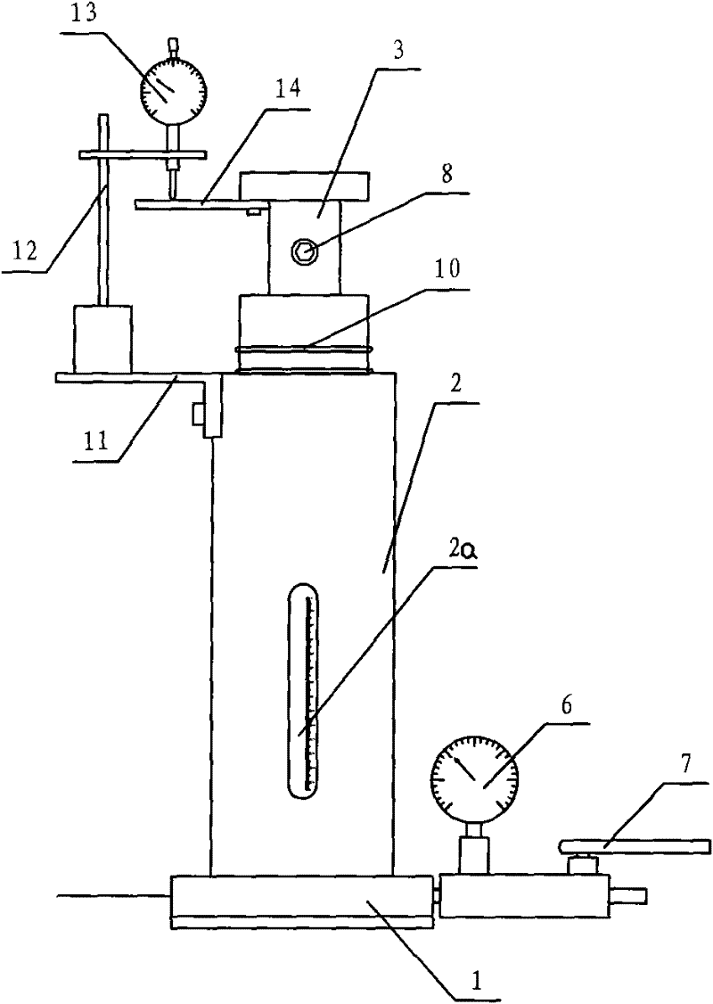 Observation test device for mesoscopic and microscopic mechanical property and deformation of tailings