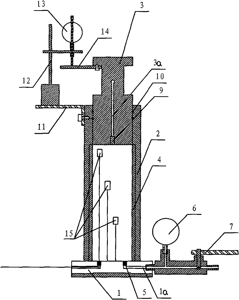 Observation test device for mesoscopic and microscopic mechanical property and deformation of tailings