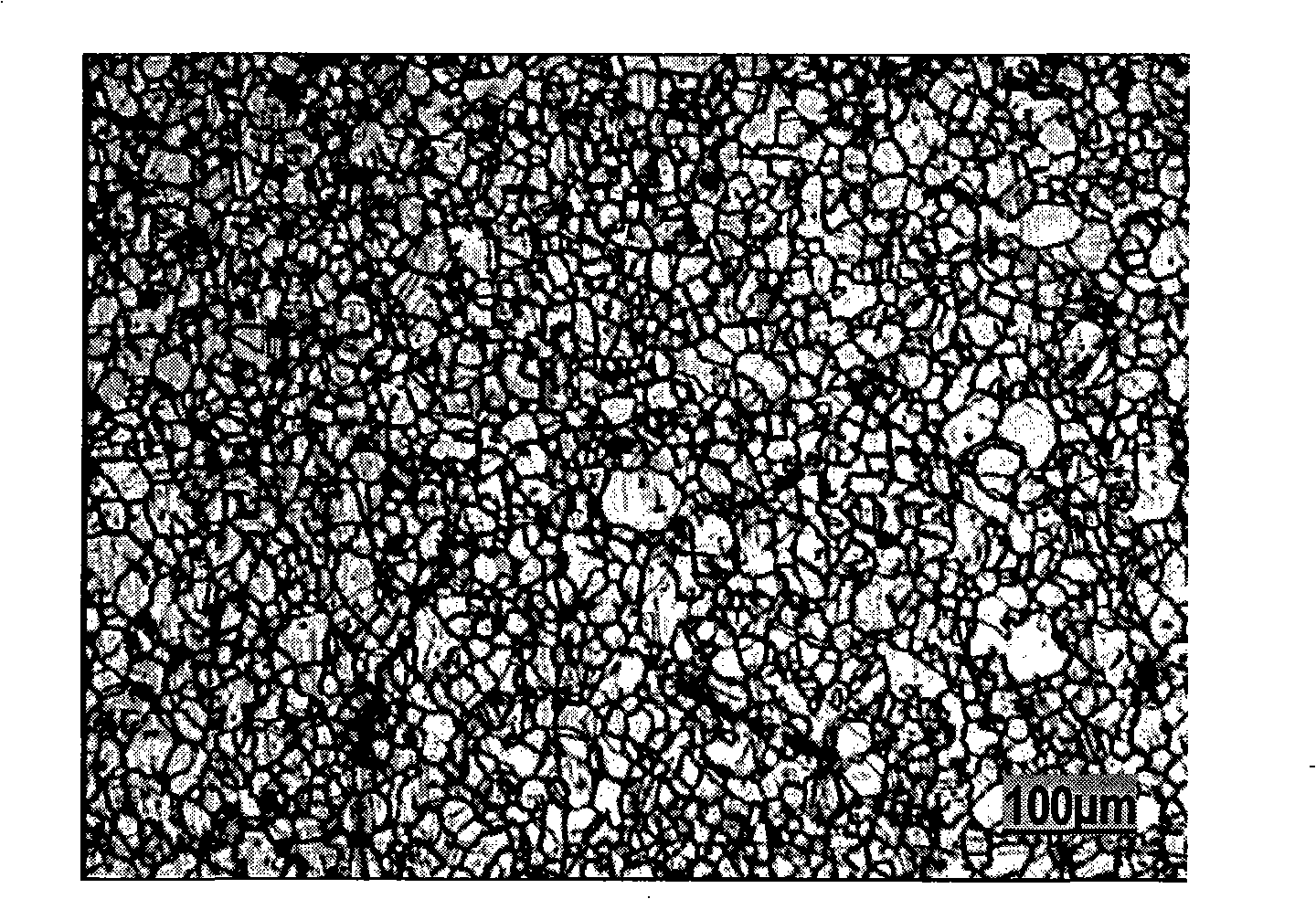 Process for preparing high-purity metallic nickel target of superfine crystal particle