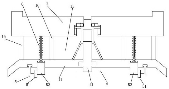 Extended driving type electroplating liquid resetting mechanism