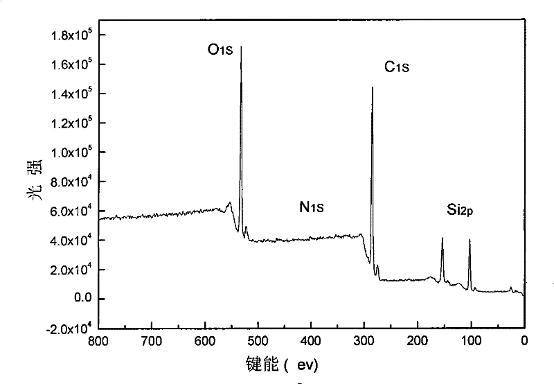Preparation method of polyimide/ladder-like polysiloxane double-sided anisotropic composite thin film